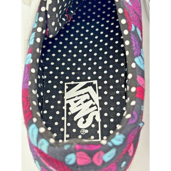 Vans Doheny Romantic Multi Color Floral Womens Lace Up Shoes Size 7.5 EUC - Picture 9 of 16